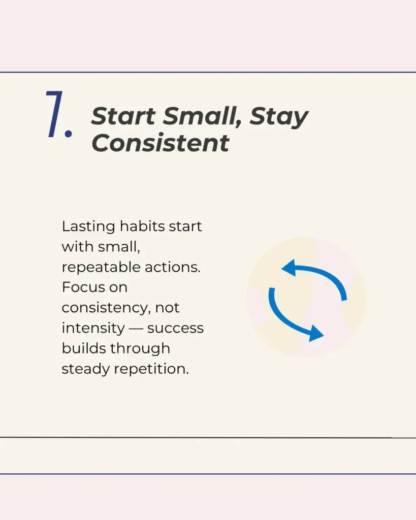 1. Start Small, Stay Focused
